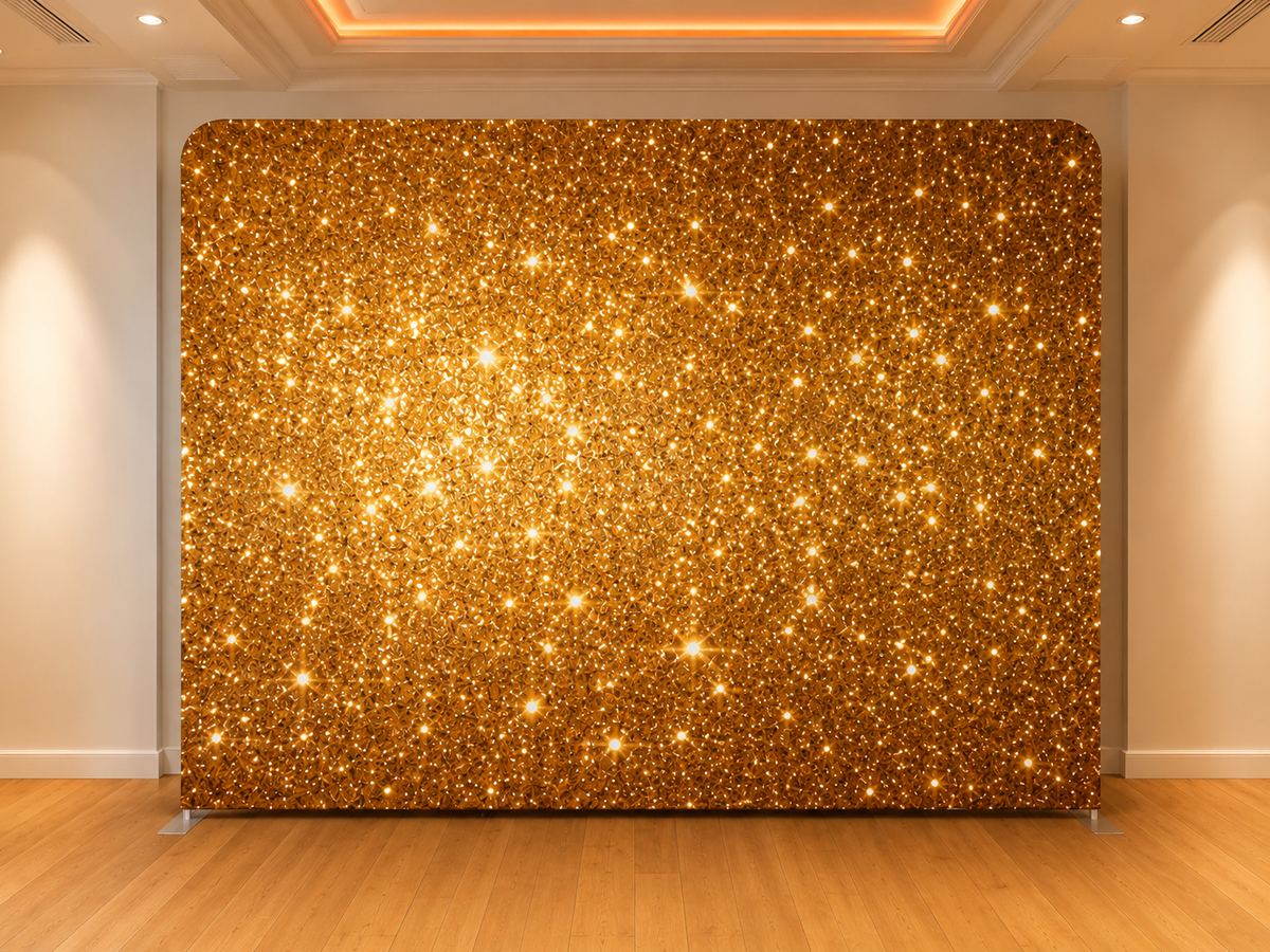 Champagne Sparkle backdrop